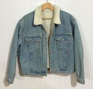 Brandy Melville John Galt Sherpa Denim Jacket